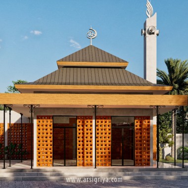 Masjid Tradisional Tropis Bapak Eddy - Madiun, Jawa Timur